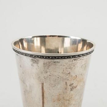 ERIC RÅSTRÖM, silver, bägare,  CGR, Stockholm 1947.