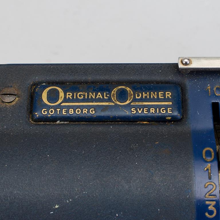 RÄKNESNURRA, Original-Odhner, Göteborg.