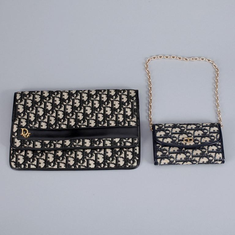 VÄSKOR, 2 st, Christian Dior.