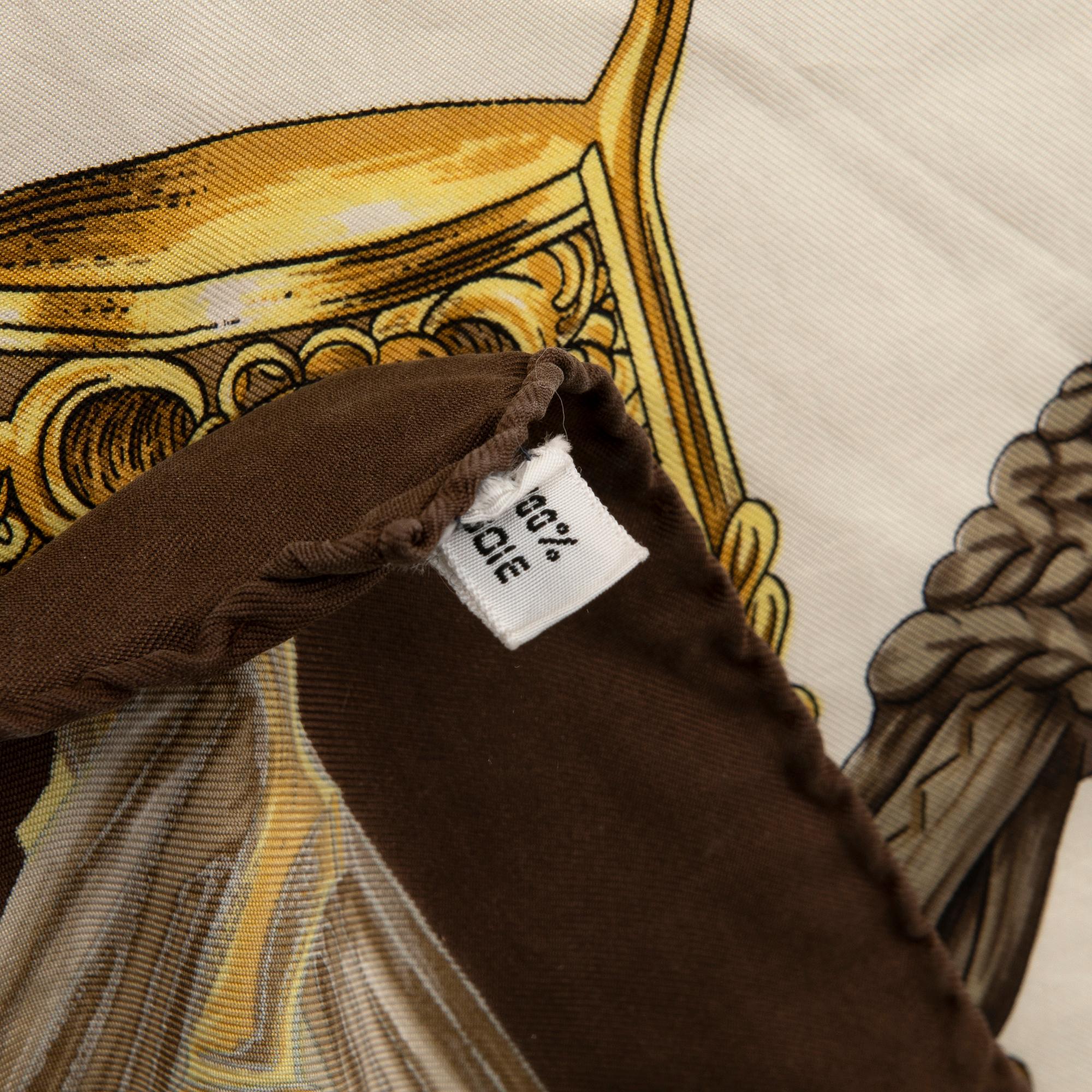 Hermès, scarf "Stirrups".