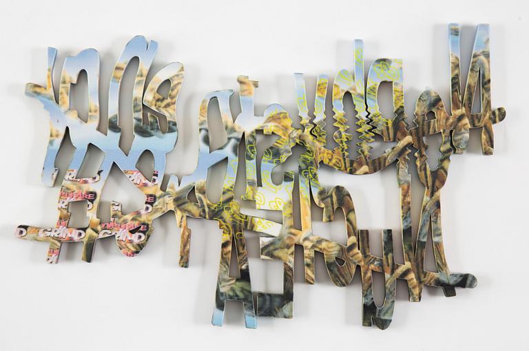 Daniel Keller, executed 2014. Multicolour 3D print. Unique.