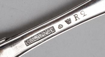 RAGUSKED, silver, Johan Samuel Lannge, Växjö 1799. Vikt ca 134 gram.