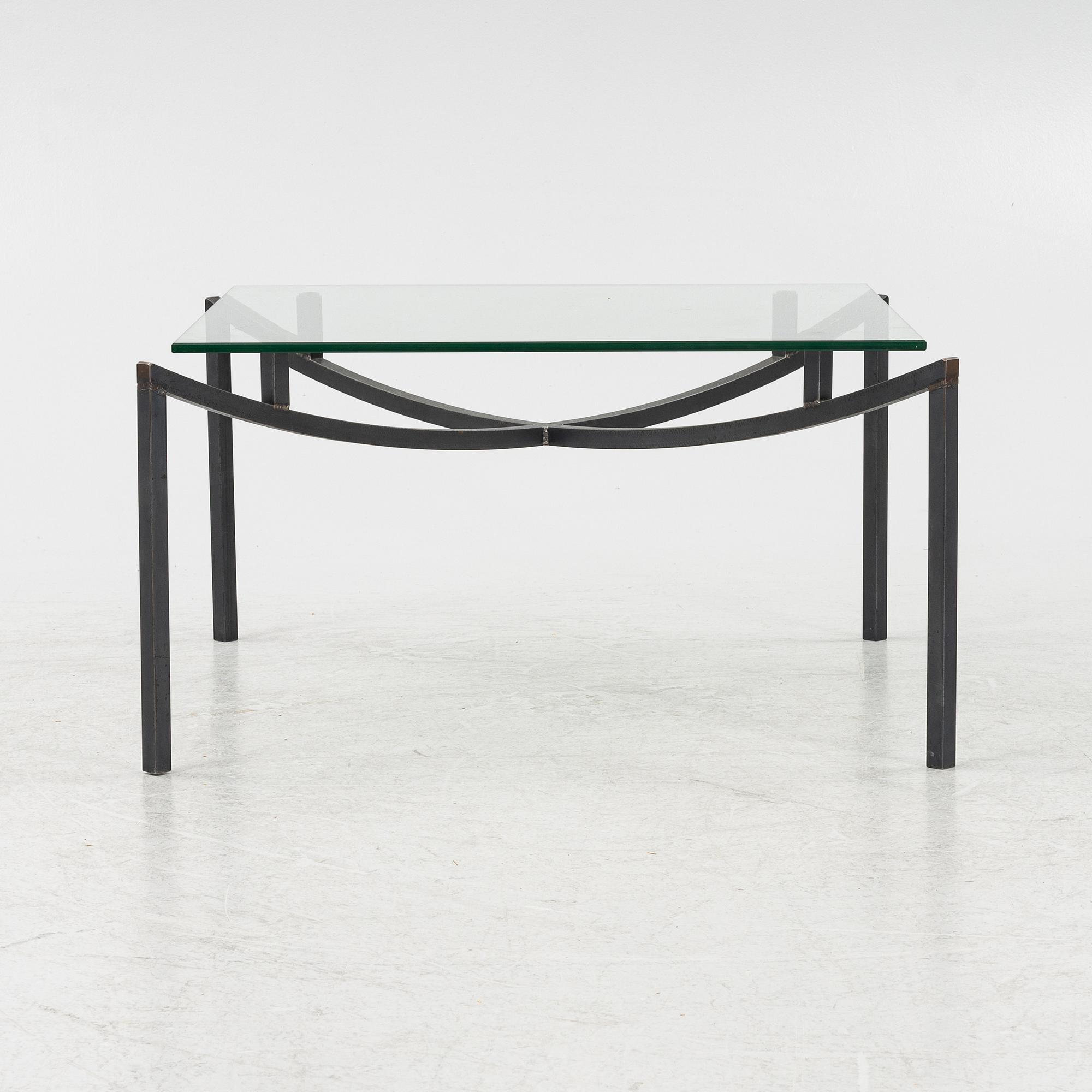 Georg Toth, a coffee table, signed and dated 1998.
