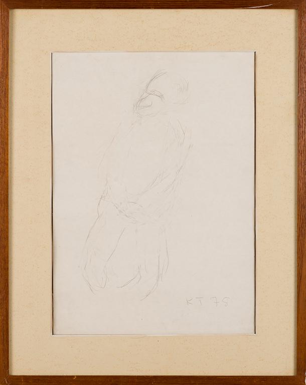 KAIN TAPPER, drawing, signed and dated -78.