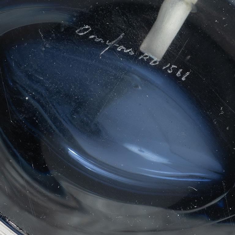 Carl Fagerlund, a pair of table lamps, Orrefors.