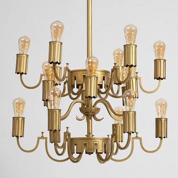 Swedish Grace, an imposing chandelier, 1920s-30s.