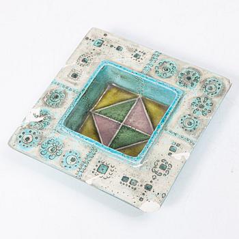 Rut Bryk, plates, as well as plate/wall relief, stoneware.