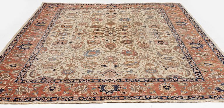 Rug, antique/semi-antique Tabriz, approx. 370 x 272 cm.