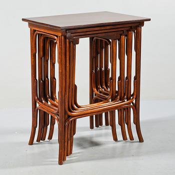 SATSBORD, 4 delar, Thonet, 1900-talets första kvartal.