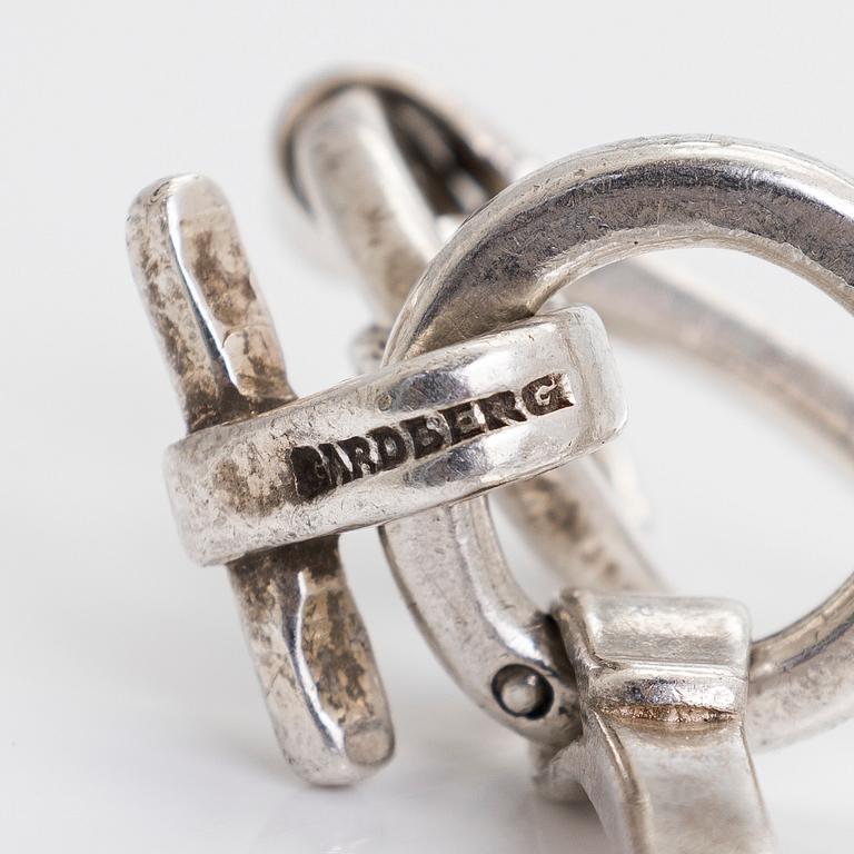 Bertel Gardberg, bracelet, silver, Turun Hopea, Åbo 1977.