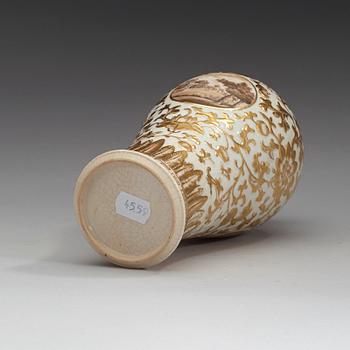 A 'European Subject' soft paste vase, Qing dynasty, 18th Century.