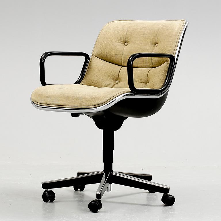 SKRIVBORDSSTOL, "Executive Chair", Charles Pollock, Knoll, 1900-talets andra hälft.