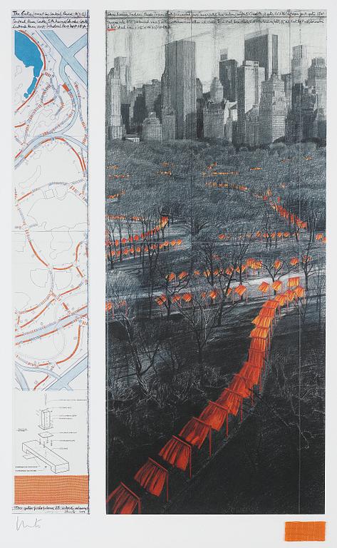 Christo & Jeanne-Claude, "The Gates XXIX (Project for Central Park, New York".