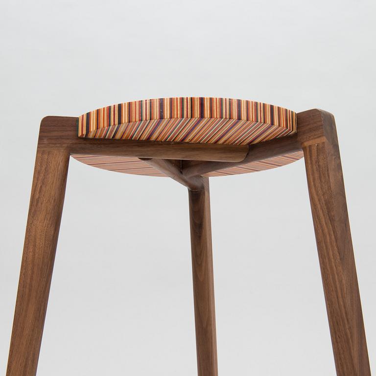 ALEKSI PUUSTINEN, Stool, signed and numbered.