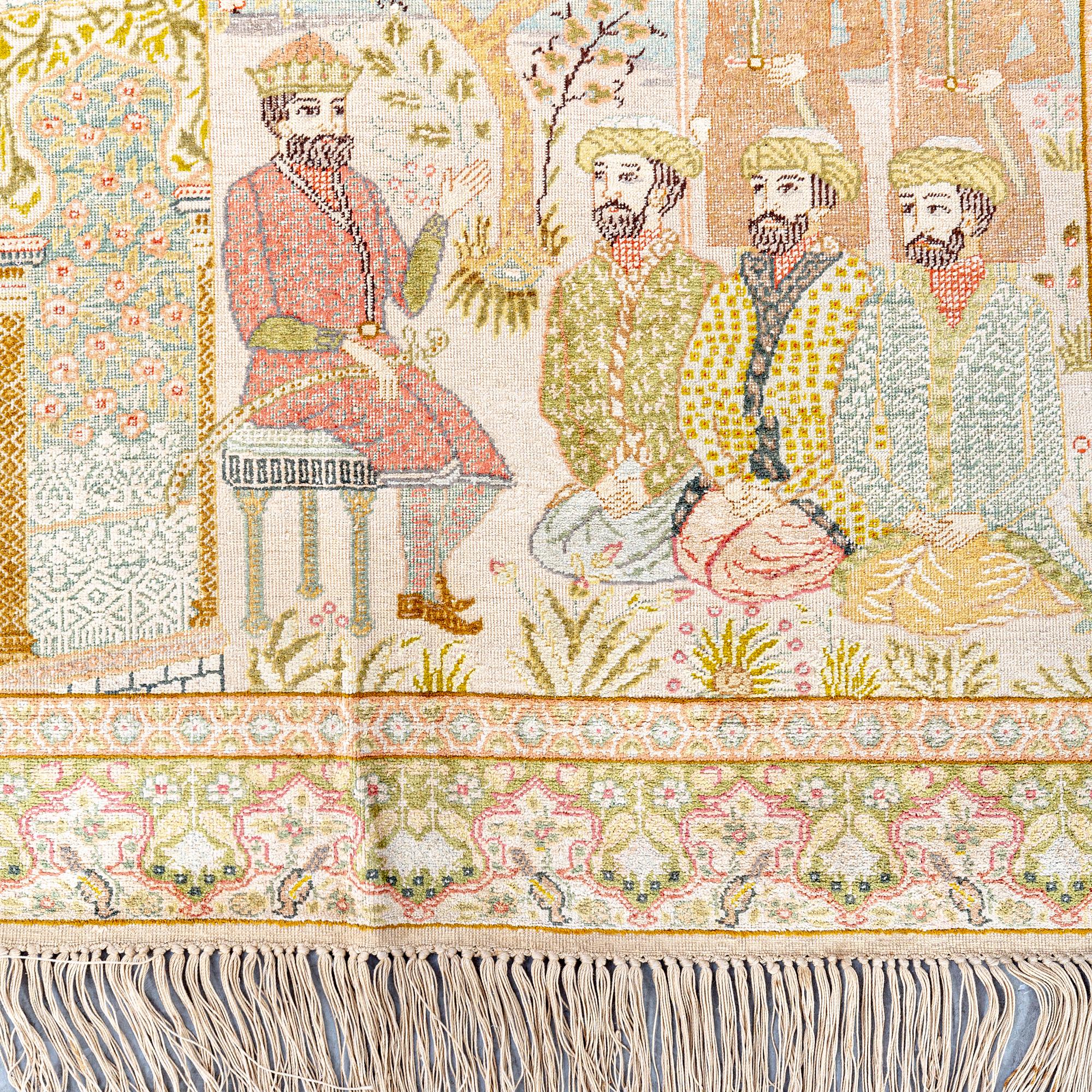 Matta Kayseri semiantik figural 174x125 cm.