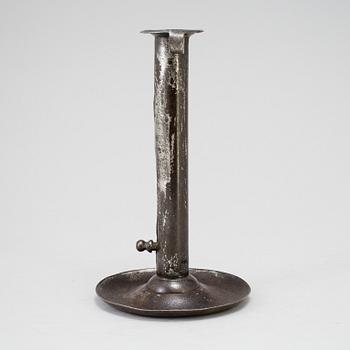 LJUSSTAKE, plåt, 1700-tal.