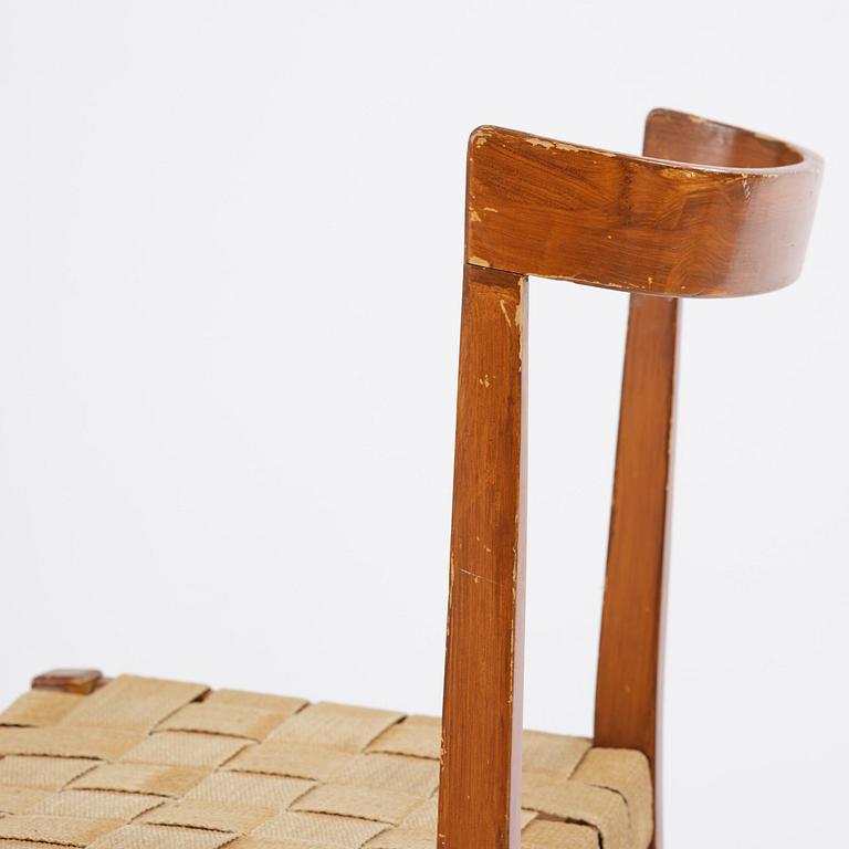 Bruno Mathsson, a pair of "BB" chairs, Firma Karl Mathsson, Värnamo, 1930s.