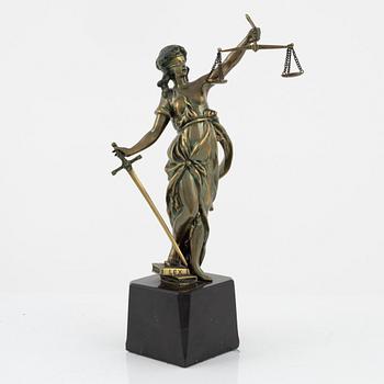 Okänd konstnär, "Justitia".