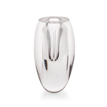GLASSKULPTUR, "Claritas" signerad Timo Sarpaneva, Iittala 1984 C1373.