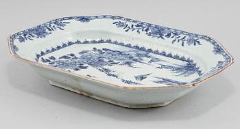 STEKFAT, porslin, Kina, 1700/1800-tal.
