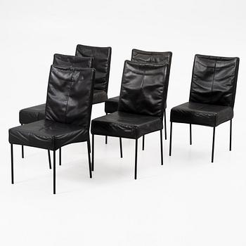 Gijs Papavoine, Chairs, six, “Spica”, Montis, latter half of the 20th century.