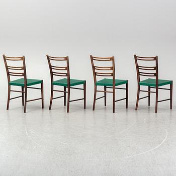 Four 1930s/1940s chairs by Gemla, Sweden.