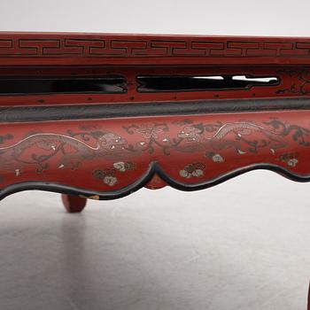 A Chinese table, circa 1920.