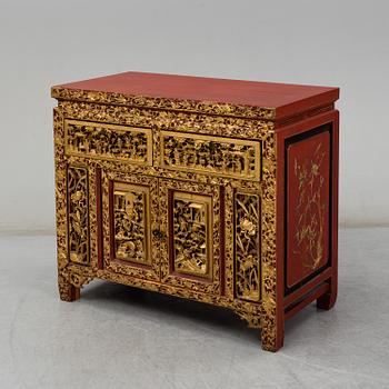 A 20th century Chinese cabinet.