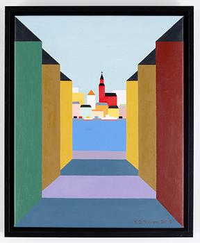 KG Nilson, oil on canvas, signed KG Nilson and dted 2012.