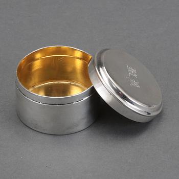 DOSA, silver, Anders Lundqvist, Stockholm, 1834. 52 gram.
