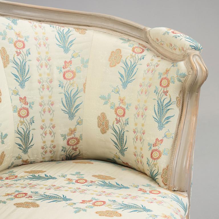 SOFFA, gustavianskt stockholmsarbete, 1700-talets slut.