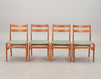 STOLAR, 4 st. Teak, 1960-tal.