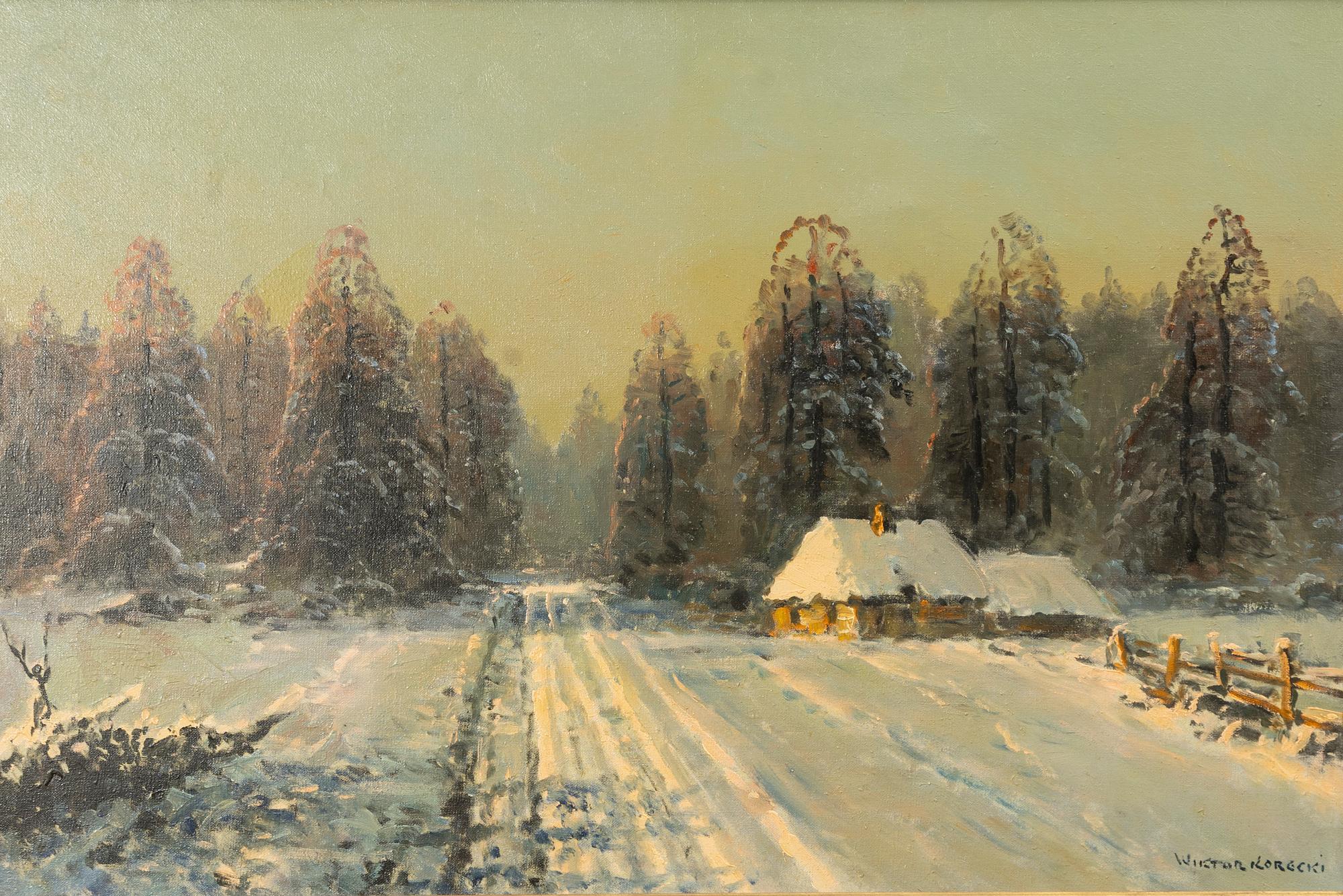 Wiktor Korecki, Winter Landscape.