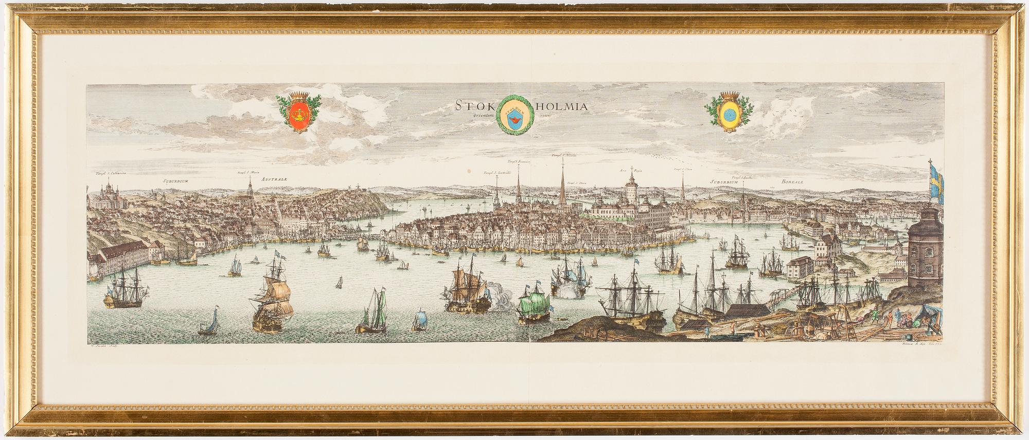 KOPPARSTICK, "Stockholmia", senare avdrag, omkring 1900.