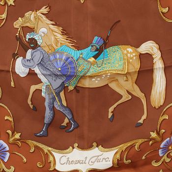 SCARF, "Cheval Turc", Hermès.