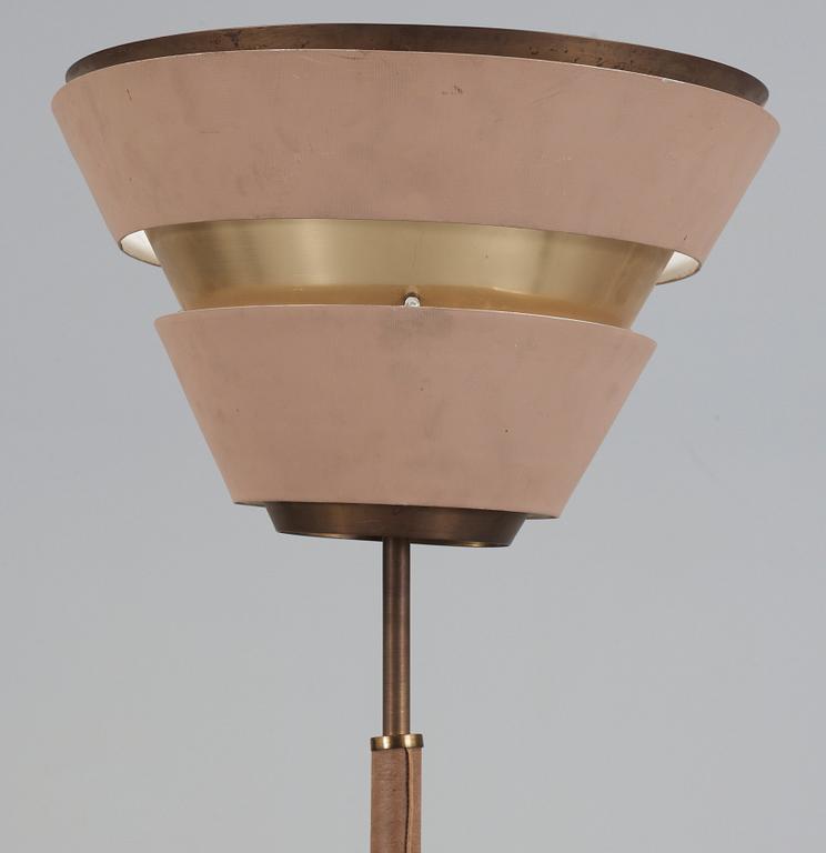 OKÄND FORMGIVARE, möjligen en skiss av Alvar Aalto tänkt för Valaistustyö, golvlampa 1950-tal.