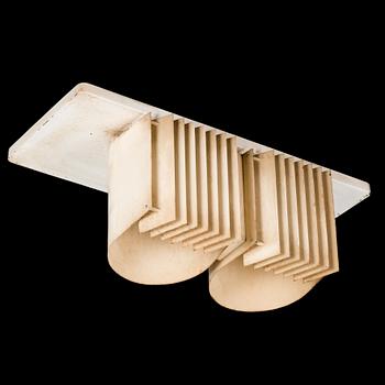 ALVAR AALTO, a 1960s 'AE-7055' ceiling lamp for Itsu.