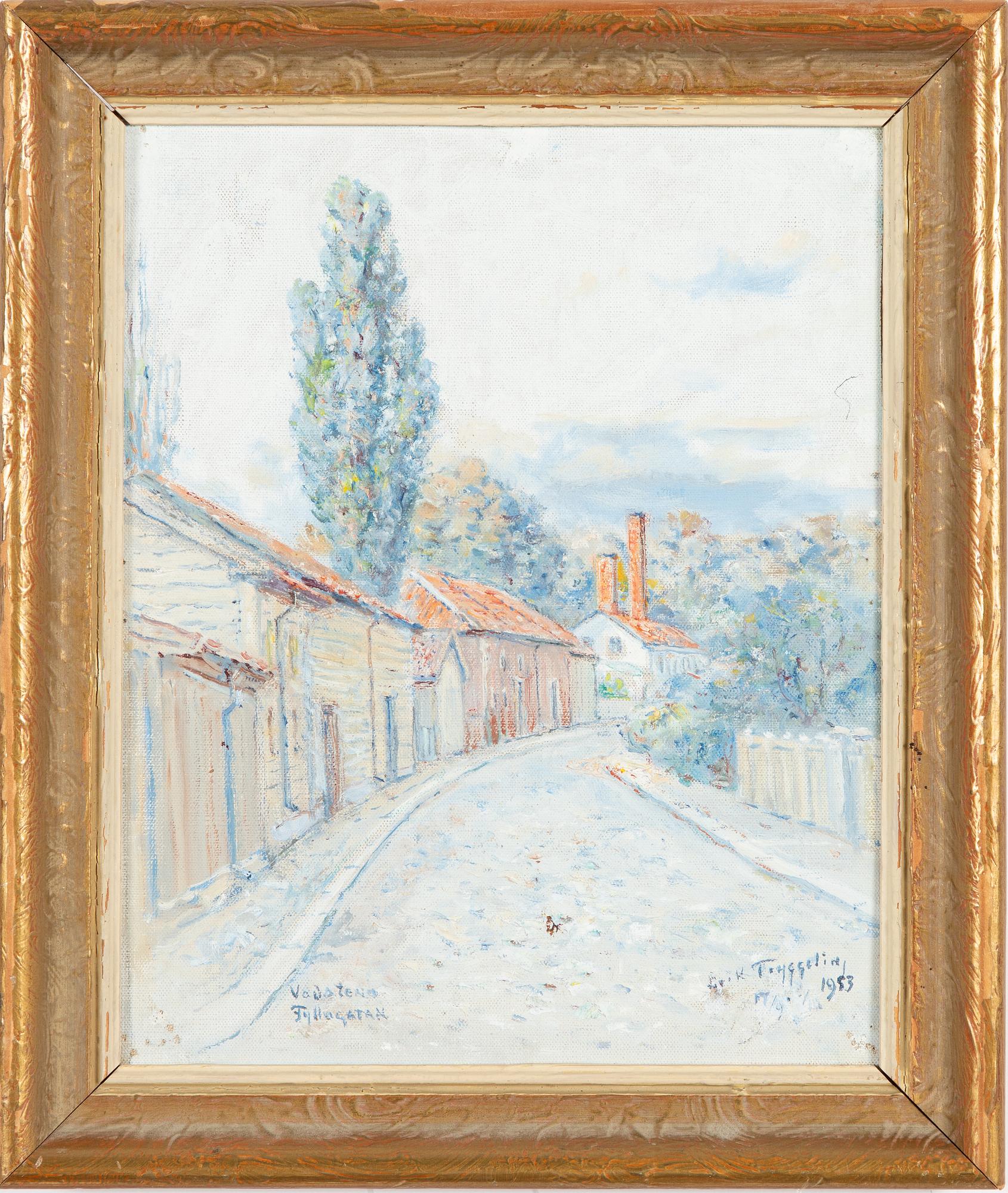 Erik Tryggelin, "Fyllagatan, Vadstena".
