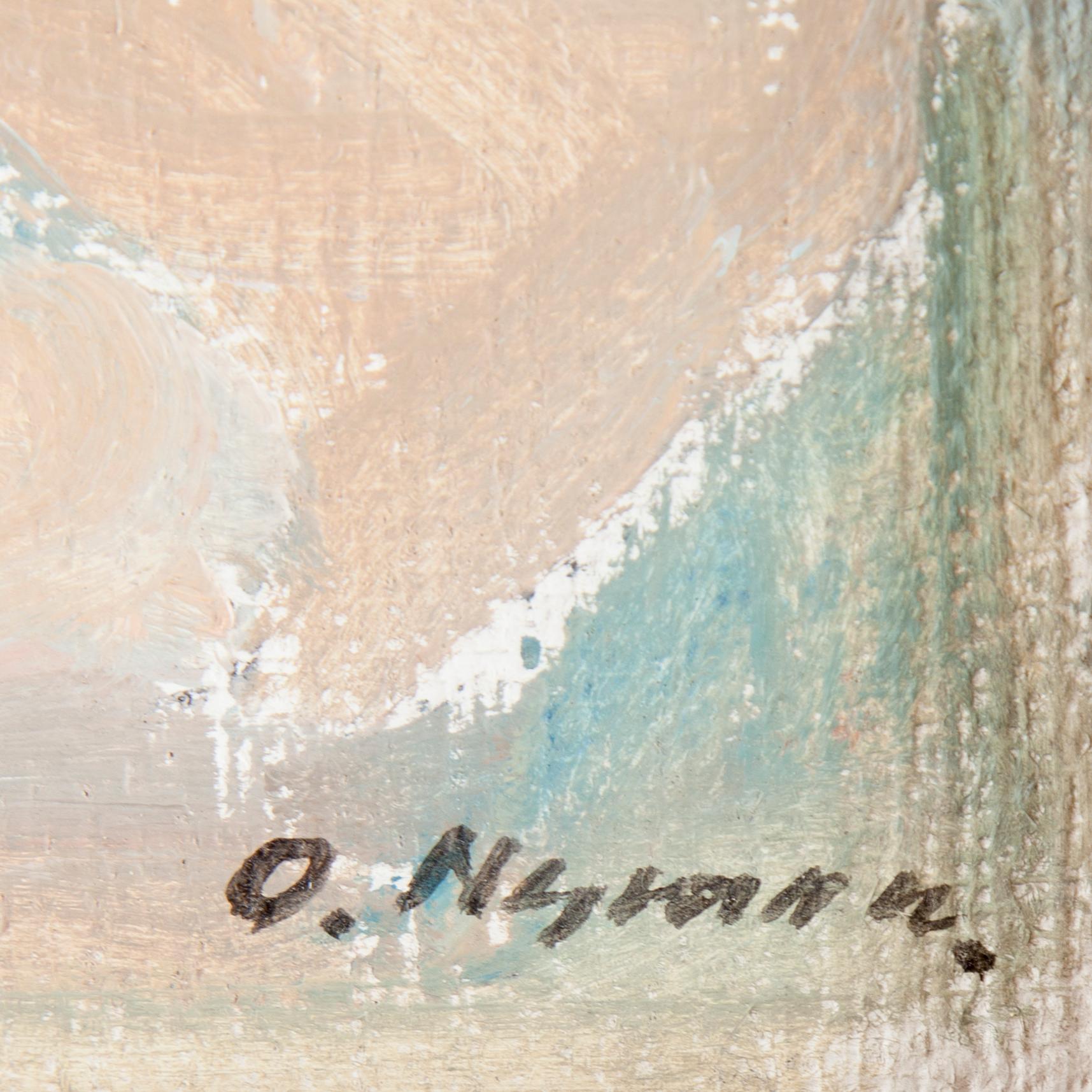 OLLE NYMAN, panel, signed O.Nyman.