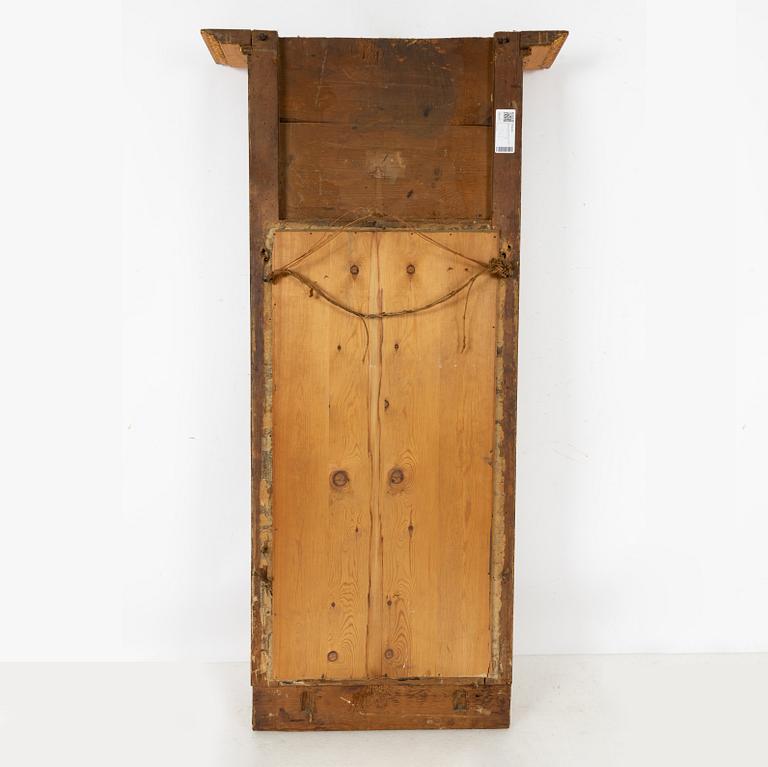 A late Gustavian mirror, of the maker Carl Fredrik Thim, Stockholm (1781-1834).