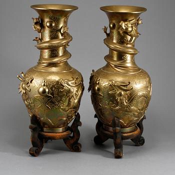 VASER, ett par, Kina, 1900-tal.