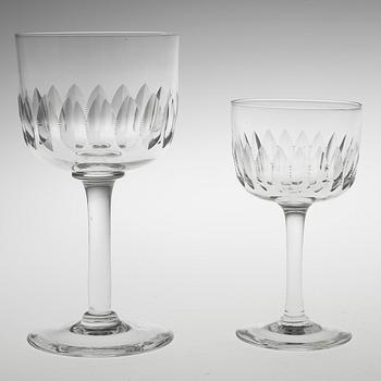 GLASSERVIS, 63 delar, glas, Ulle.