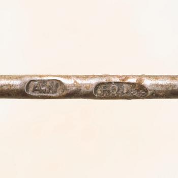 FABERGÉ, verkmästare Antti Nevalainen, ram av emalj och silver, St Petersburg, 1908-1917.