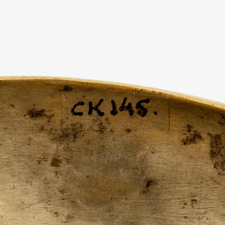 The Carl Kempe Cup, a West Asiatic gold / electrum bowl with loop handle, presumably early bronze age, 3rd Millenia BC.