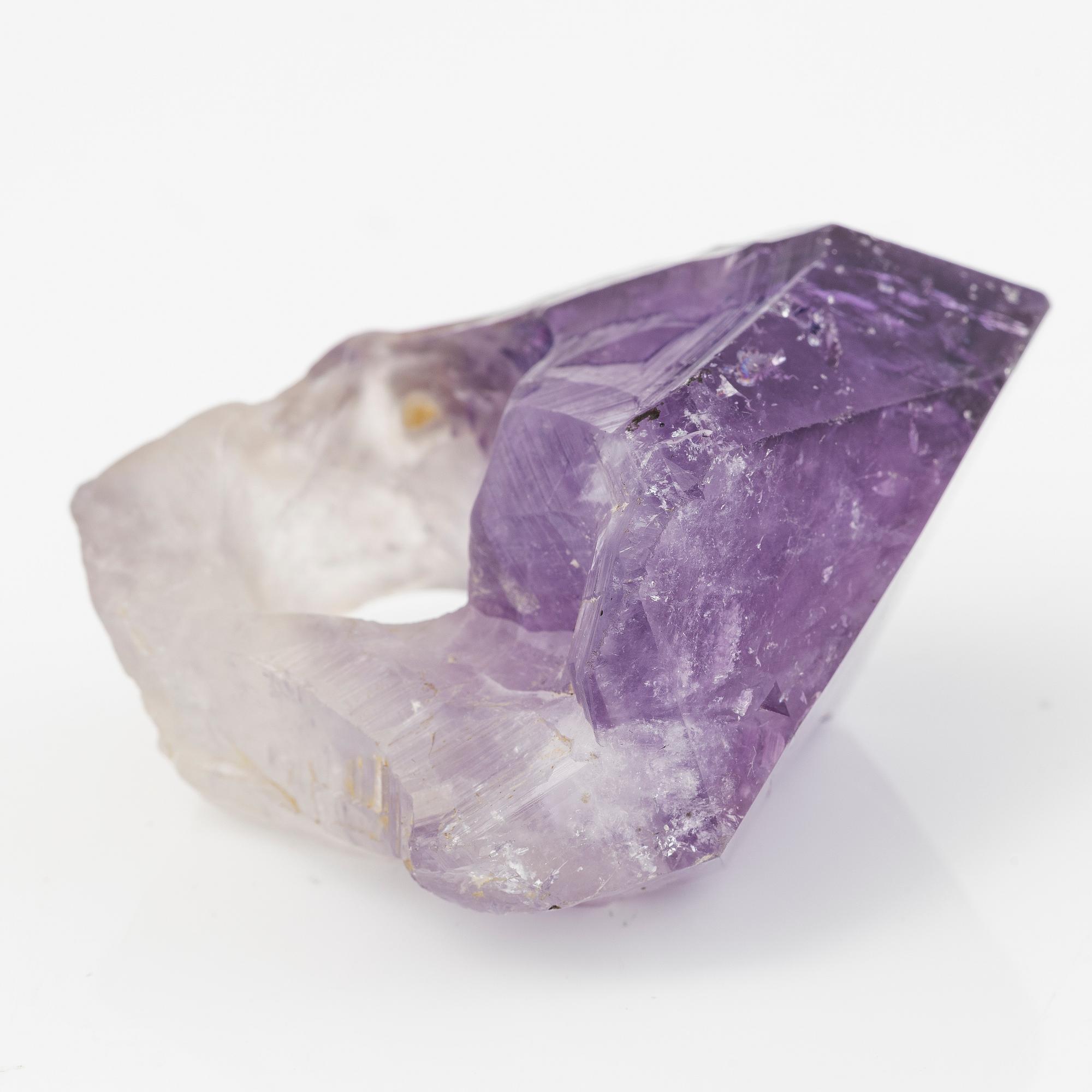 Ring kvarts/ametist, Monies.