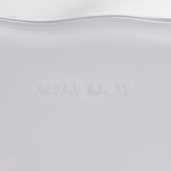 ALVAR AALTO, LASIVEISTOS, "Aallon kukka", neliosainen, signeerattu Alvar Aalto Iittala 2000.