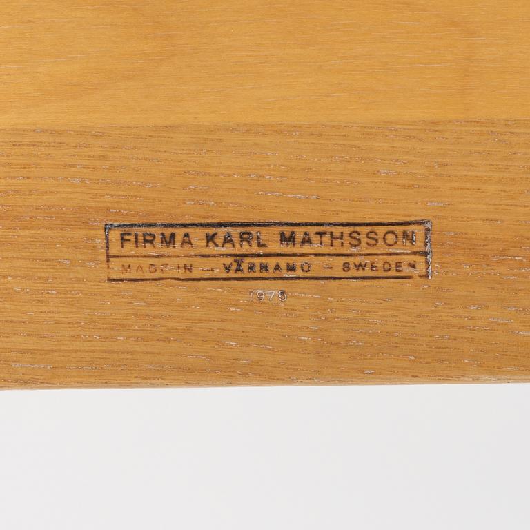 Bruno Mathsson, läsbord, Firma Karl Mathsson, Värnamo, 1970-tal.