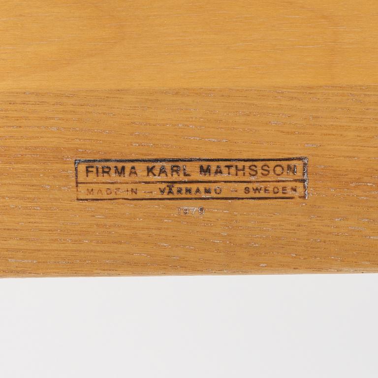 Bruno Mathsson, läsbord, Firma Karl Mathsson, Värnamo, 1970-tal.