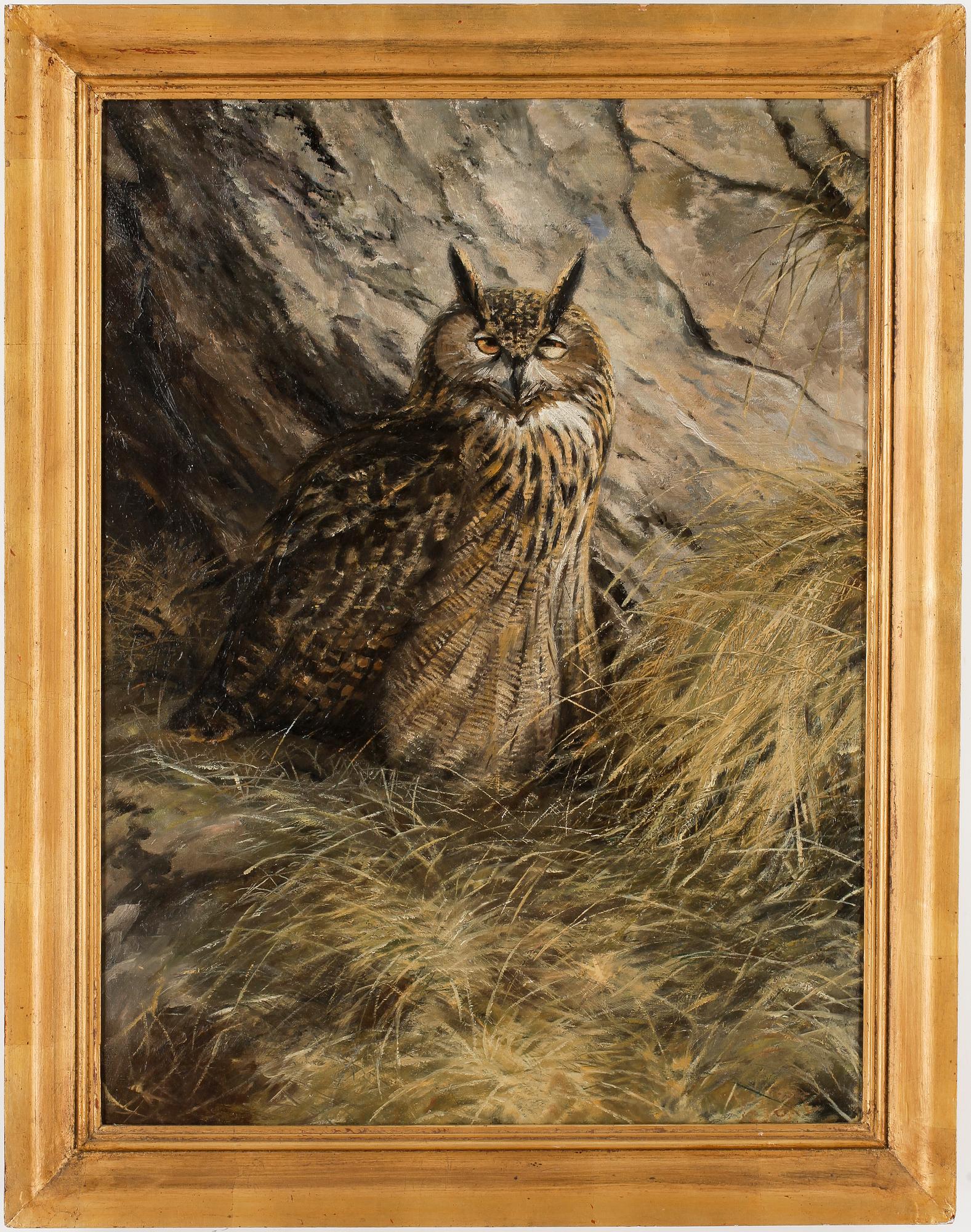 OKÄND KONSTNÄR, olja på duk, ej signerad, 1900-talets första hälft.