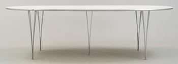 BORD, "Superellips". Design Bruno Mathsson & Piet Hein. Fritz Hansen, Danmark, 1984.